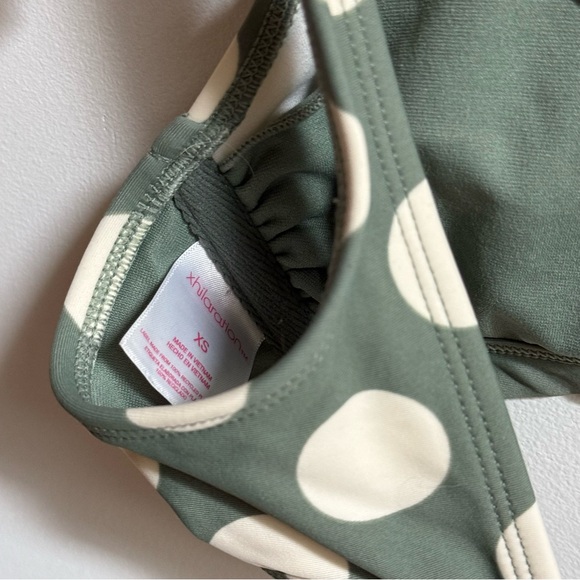 Xilaration | Sage Green Polkadot Bikini | XS / S - Picture 4 of 8